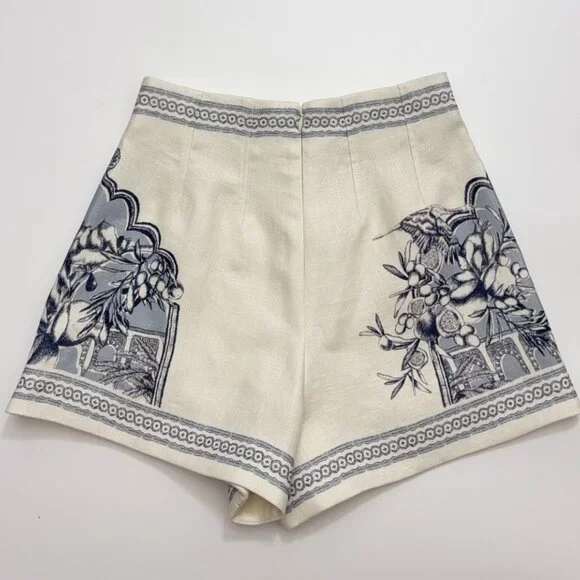 Alemais Linen Villa Shorts - Picture 9 of 11
